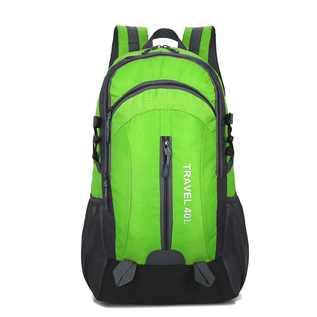 Lightweight 40L Packable Hiking Backpack - Waterproof Travel Daypack for Camping, Outdoor Sports & Travel - Durable Backpack for Men & Women (Green) - Perfect for Hiking, Backpacking & Daily Commute