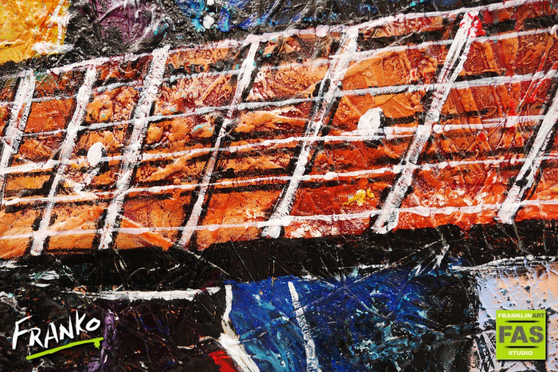 Just Relax Take it Easy - 47x59 Inch Large Abstract Realism Cat Stevens Canvas Art Print - Perfect for Living Room, Bedroom or Office Wall Decor