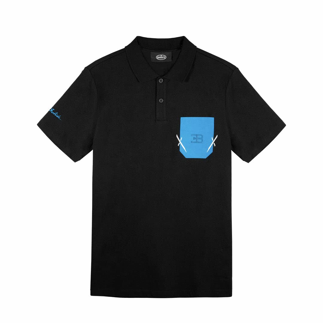 Bugatti Bolide Racing Car Special Edition Polo Shirt - Men's Premium Cotton Performance Shirt for Racing Fans & Car Enthusiasts - Perfect for Track Days, Car Shows & Casual Wear