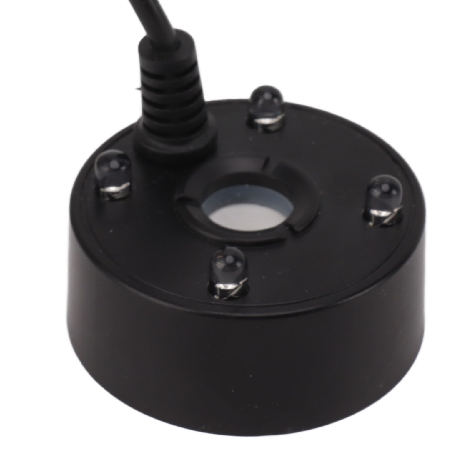 Mxzzand USB Fog Maker - Waterproof Pond Fogger for Indoor Use, Simple Operation, Black - Perfect for Halloween Decor, Aquariums, and Home Ambiance
