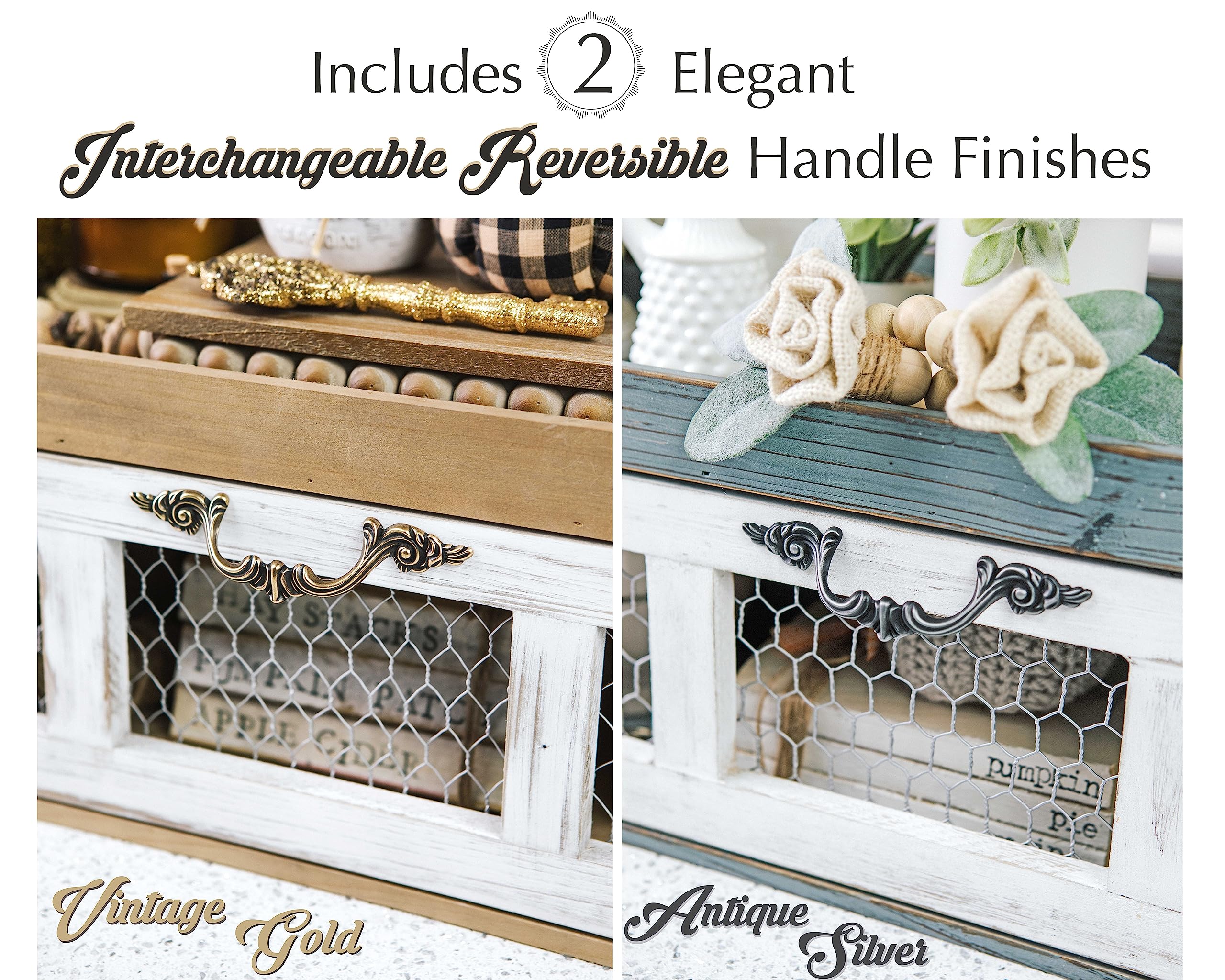Rustic Black Chicken Wire Countertop Shelving Organizer - Farmhouse Kitchen Pantry Storage Cabinet - Decorative Display Shelf for Country Kitchen Island - Perfect for Organizing Spices, Cookbooks & Kitchen Essentials