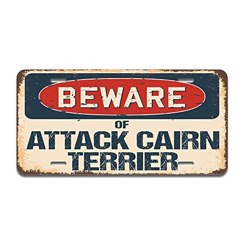 Beware of Attack Cairn Terrier