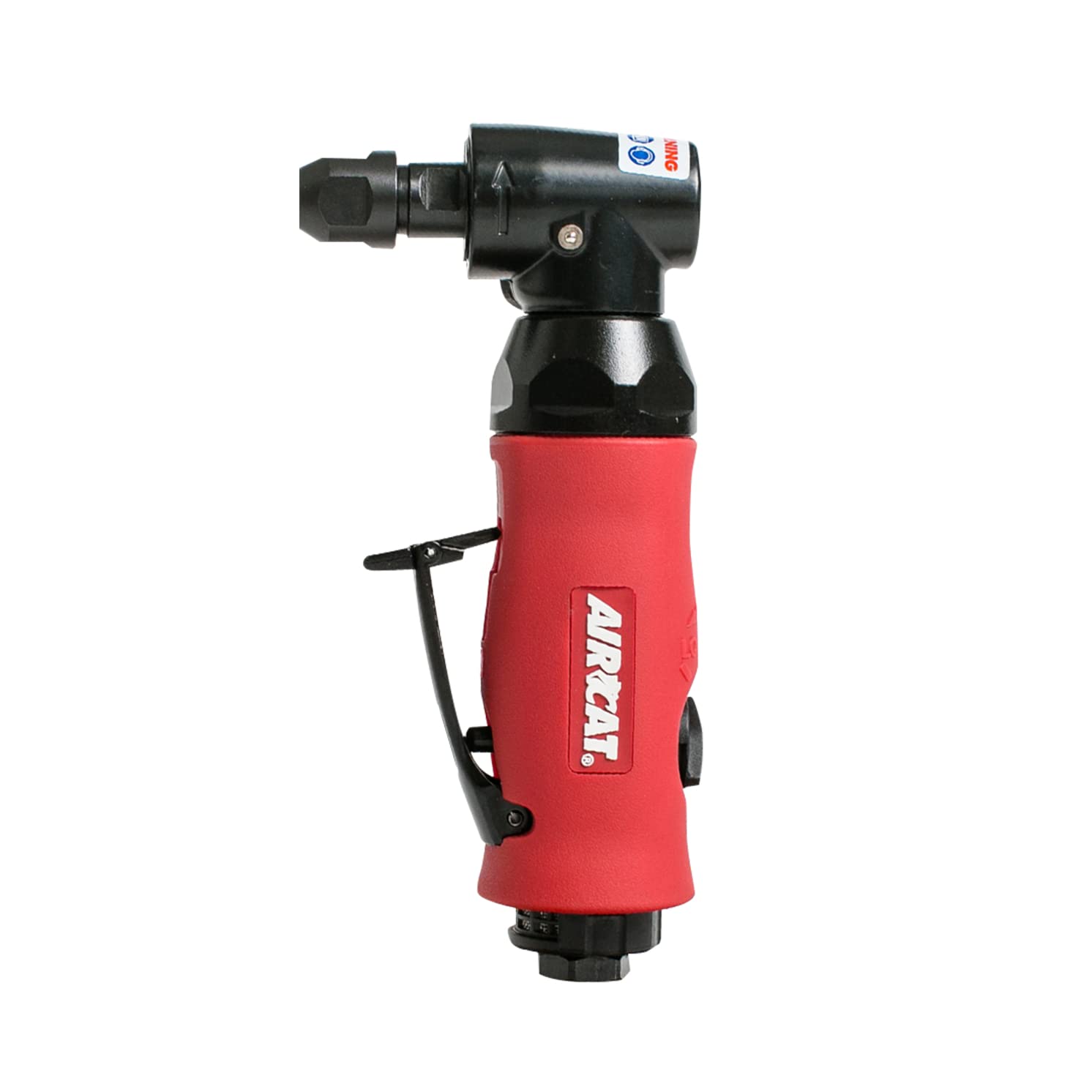AIRCAT 6280 .75 HP Angle Die Grinder with Spindle Lock - 18,000 RPM Pneumatic Tool for Metal Grinding, Polishing & Automotive Repair - Heavy Duty Air Powered Die Grinder for DIY & Professional Use