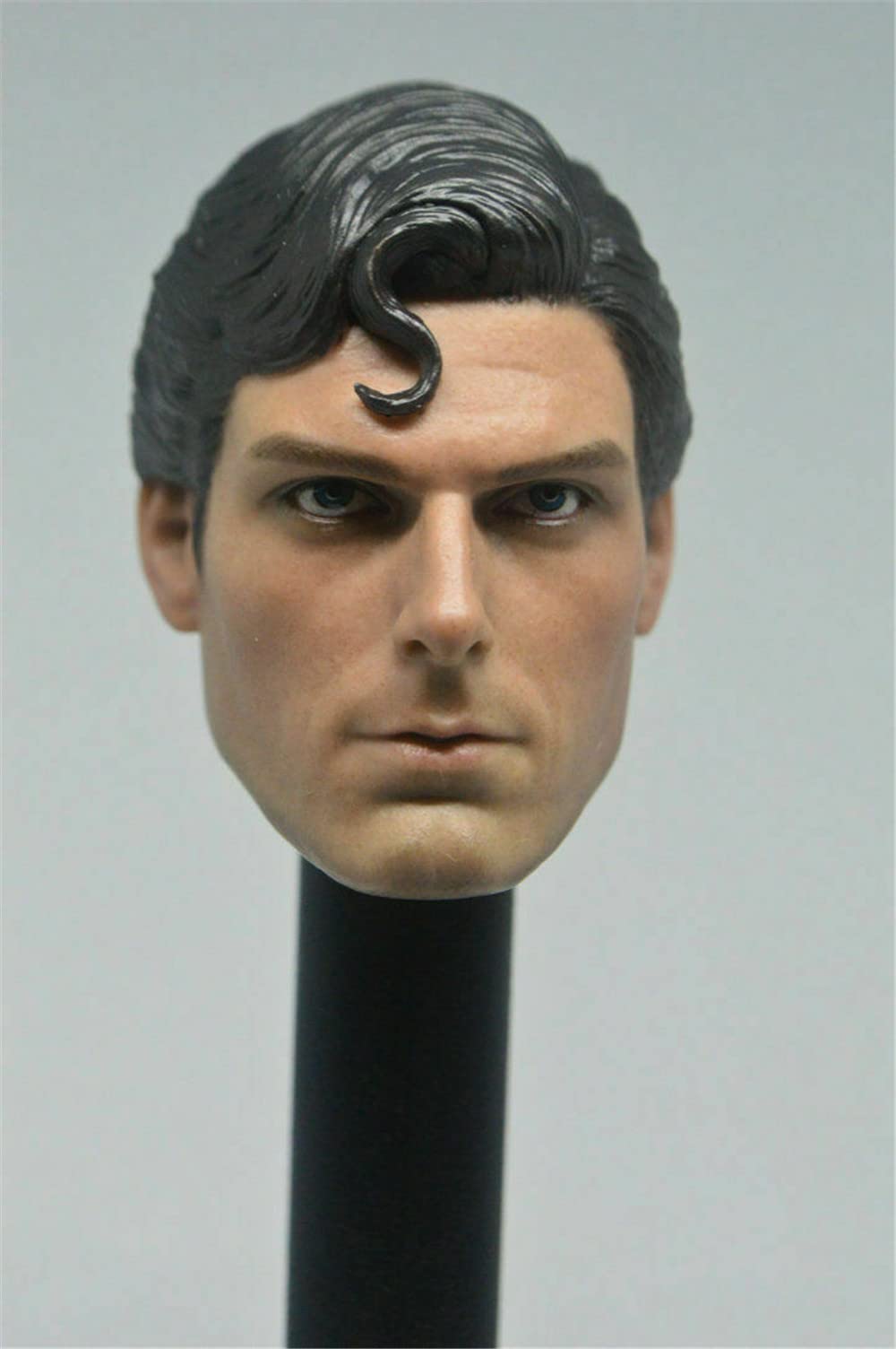1/6 Scale Male Head Sculpt - European Men Head Carved Model for 12