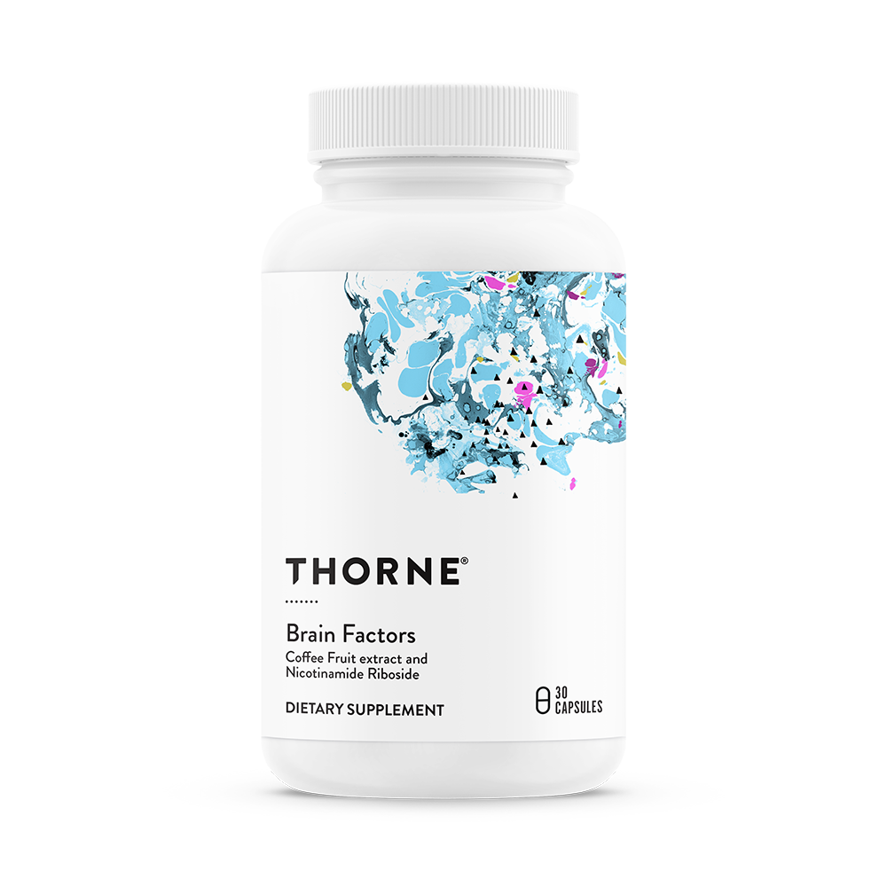 Thorne Brain Factors (SF752) - Premium Cognitive Support Supplement for Memory & Focus - Ideal for Students, Professionals & Seniors