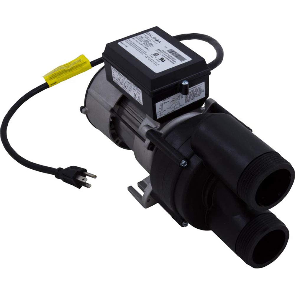 Balboa Water Group 5.5A Hot Tub Pump with Air Switch - Model 1057015 - Replacement Spa Pump for Relaxation & Hydrotherapy - Perfect for Home Spas and Backyard Jacuzzis