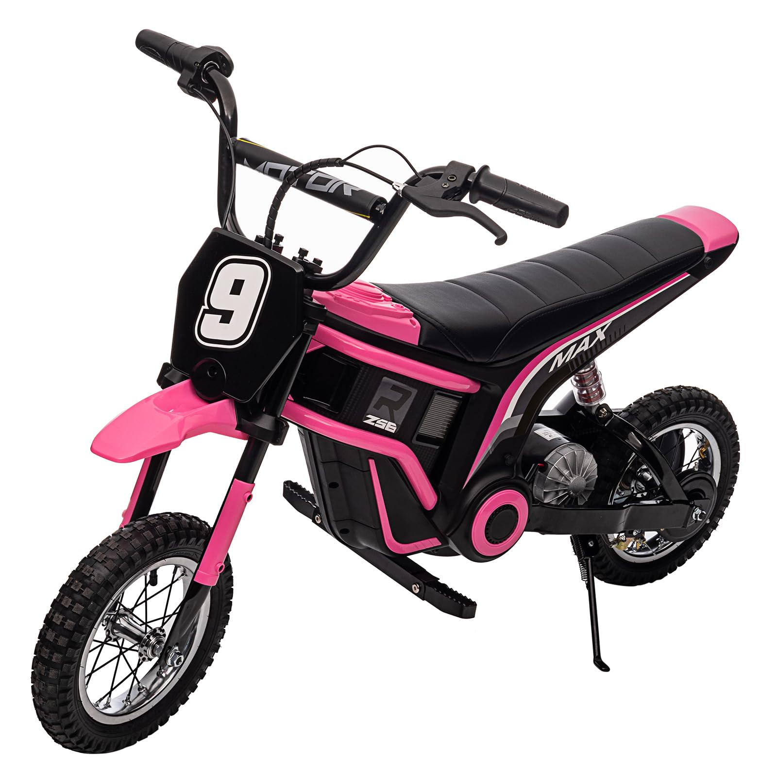 GARVEE 24V 10A 350W Kids Electric Dirt Bike - 3 Speed, 14.29MPH, for Ages 5-17, Pink | Off-Road Adventure, Backyard Riding, Birthday Gift for Boys & Girls