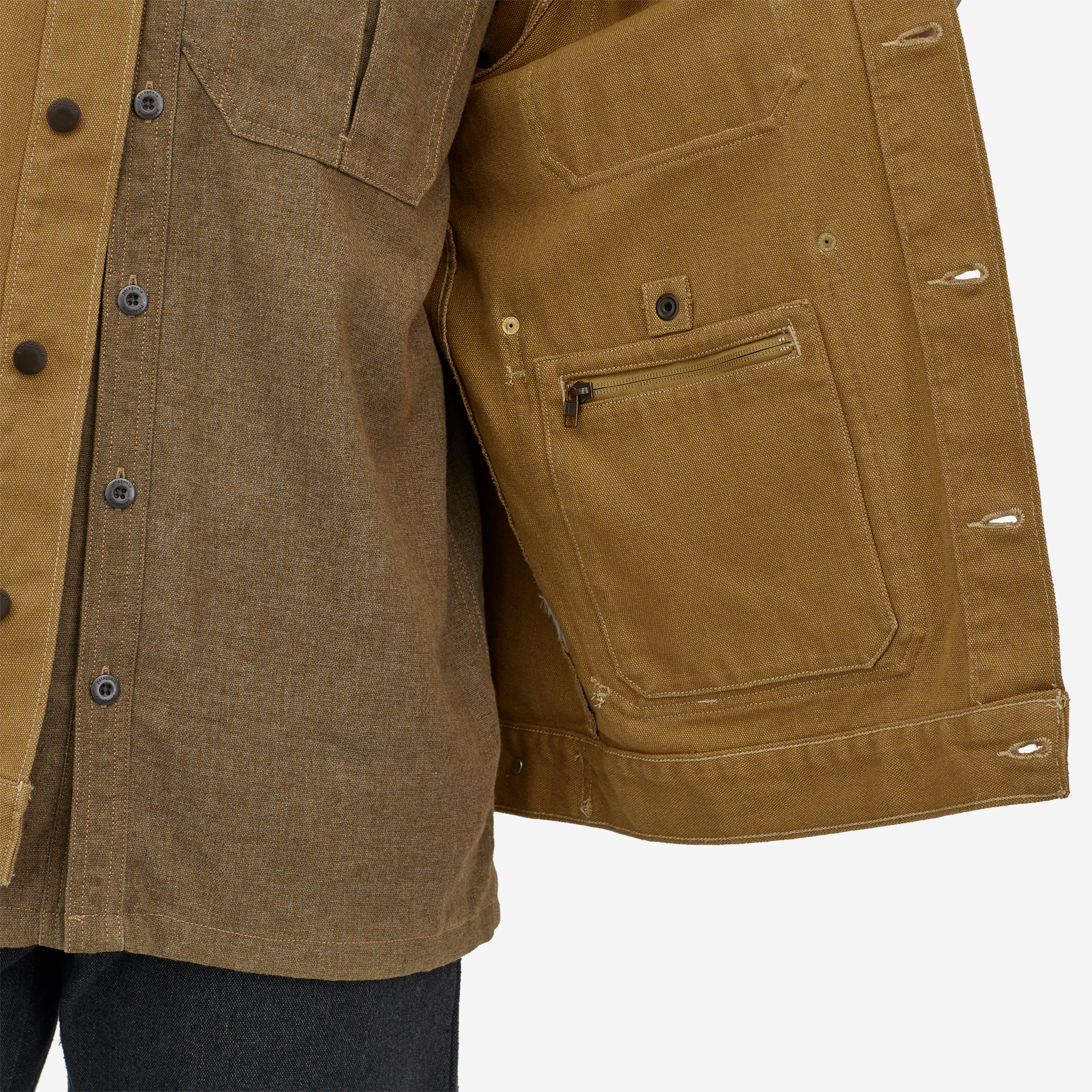 Men's Iron Forge™ Heavy Duty Canvas Chore Coat - Durable Workwear Jacket for Outdoor Labor, Farming & Casual Wear