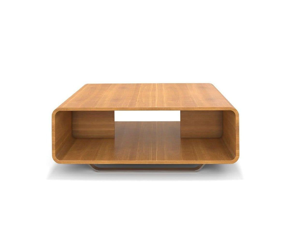 Modern Square Coffee Table - Solid Wood Baptisia Design for Living Room, Office & Lounge - Stylish & Durable Home Decor Furniture