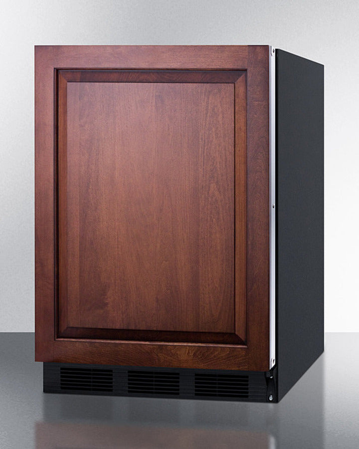 Accucold 24 Inch Wide Built-In All Refrigerator with Integrated Door Frame - ADA Compliant (Model FF7BKBIIFADA) - Perfect for Modern Kitchens, Restaurants, and ADA-Compliant Spaces