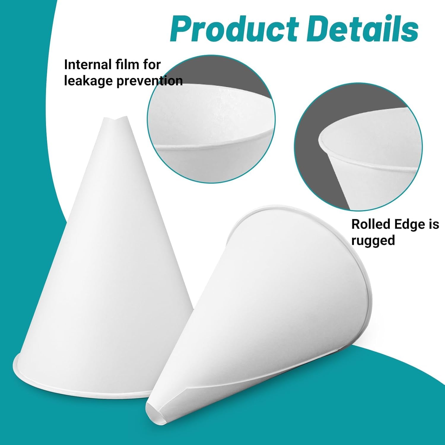 50 Pack Disposable Paper Oil Funnels 4.5oz - Foldable Motor Oil Funnel for Automotive, Engine & Liquids - Leak-Proof Flat Pack Design for Easy Storage & DIY Oil Changes