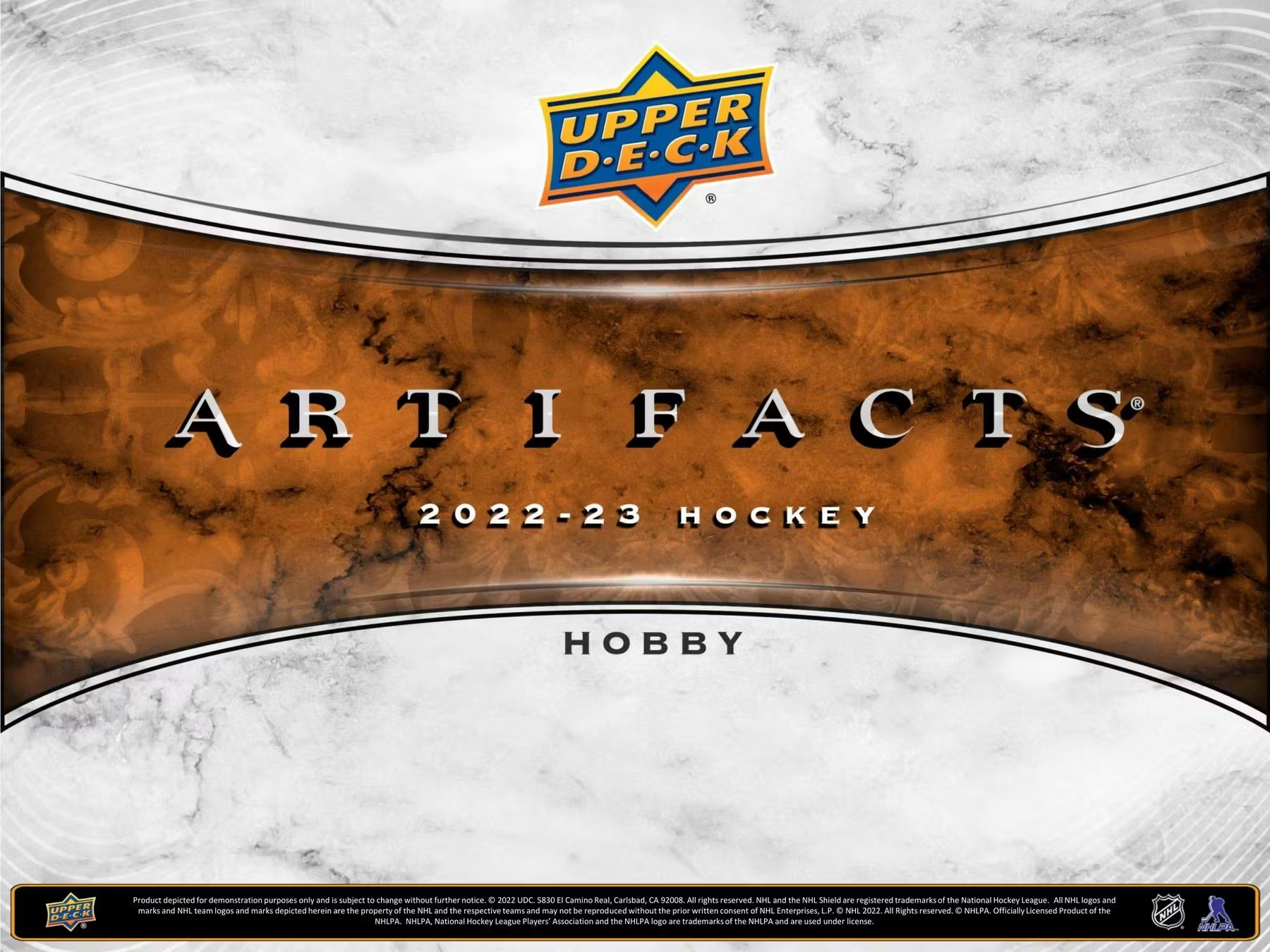 2022-23 Upper Deck Artifacts Hockey Hobby Box - NHL Trading Cards Collection for Collectors & Fans - Perfect for Trading, Displaying, and Investing