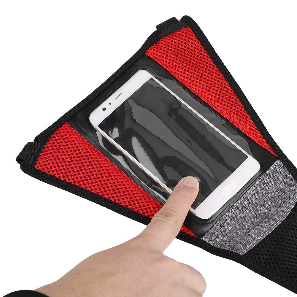 Cycling Sweat Guard & Waterproof Phone Pouch - Bike Sweat Net Catcher for Road & Mountain Bikes - Perfect for Long Rides, Commuting & Intense Workouts