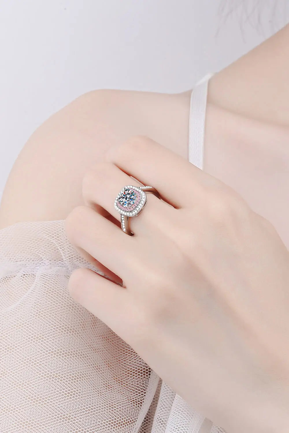 Need You Now Moissanite Ring - Elegant & Affordable Engagement Ring for Women | Perfect for Proposals, Anniversaries & Special Occasions