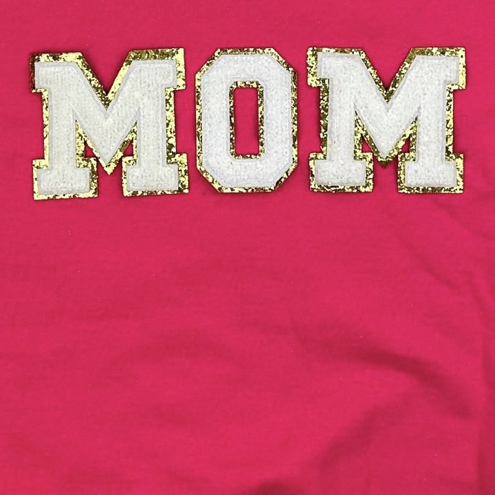 Baseball Mom Chenille Patch Sweatshirt - Comfortable Pullover for Baseball Moms - Perfect for Games, Practices & Team Spirit