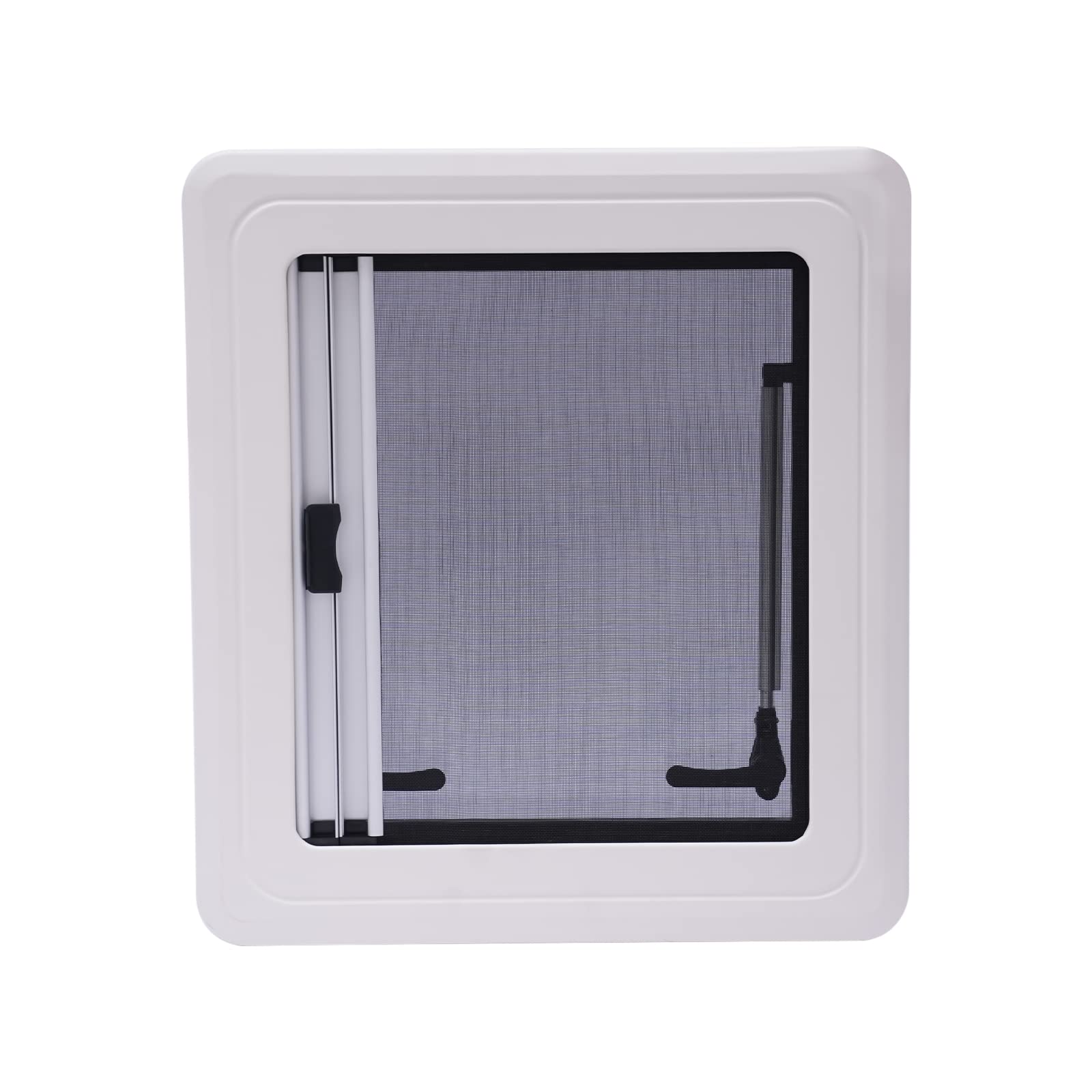 450x500mm RV Replacement Window - Top Hinged Push Out Vent Hatch for Camper Van, Motorhome & Caravan - Durable External Ventilation Upgrade (Perfect for Airflow & Light Control in RVs)