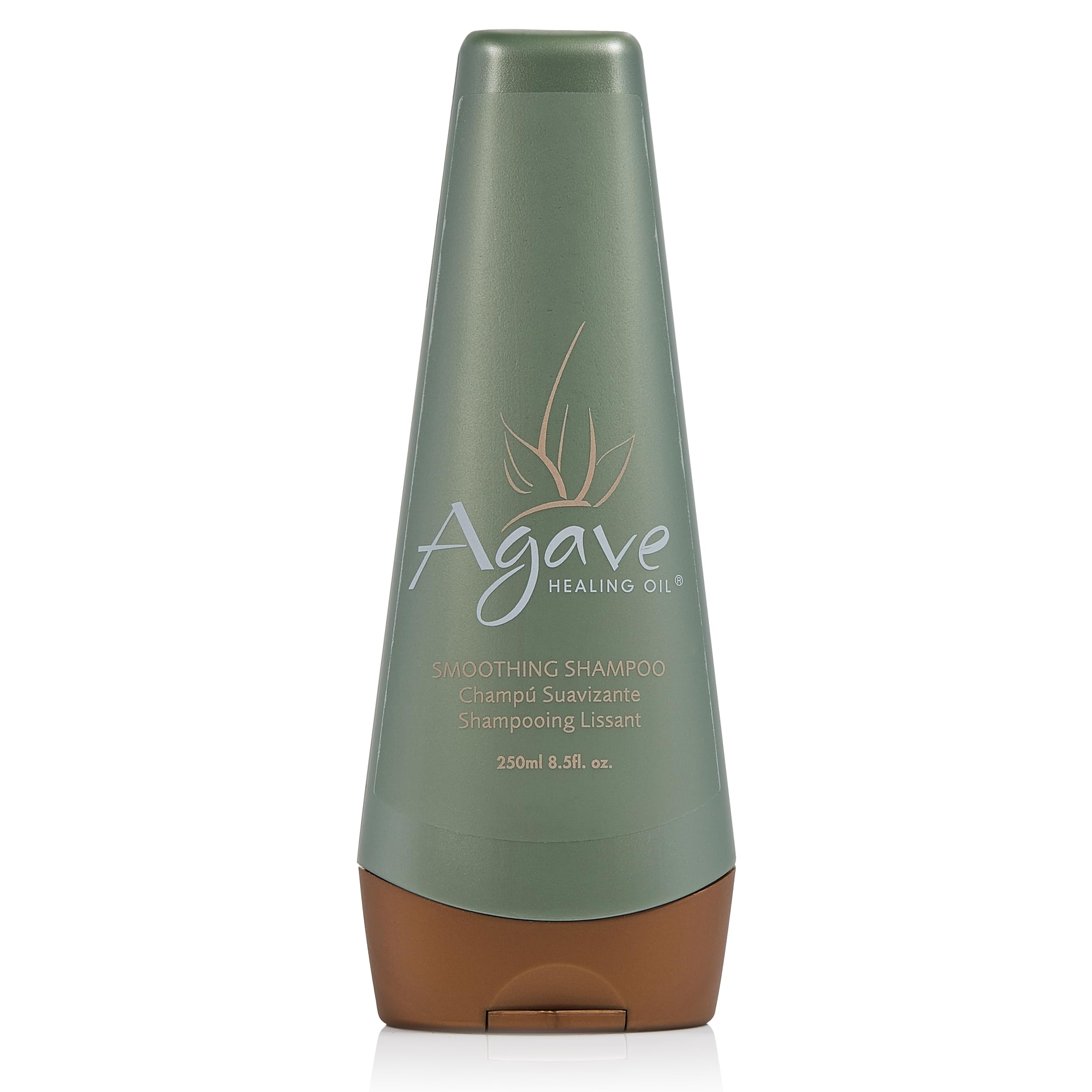 Agave Smoothing Conditioner - Lightweight Moisturizing Hair Treatment for Frizz Control & Shine | Sulfate-Free, Color-Safe Formula | Perfect for Dry, Damaged & Curly Hair Care Routine