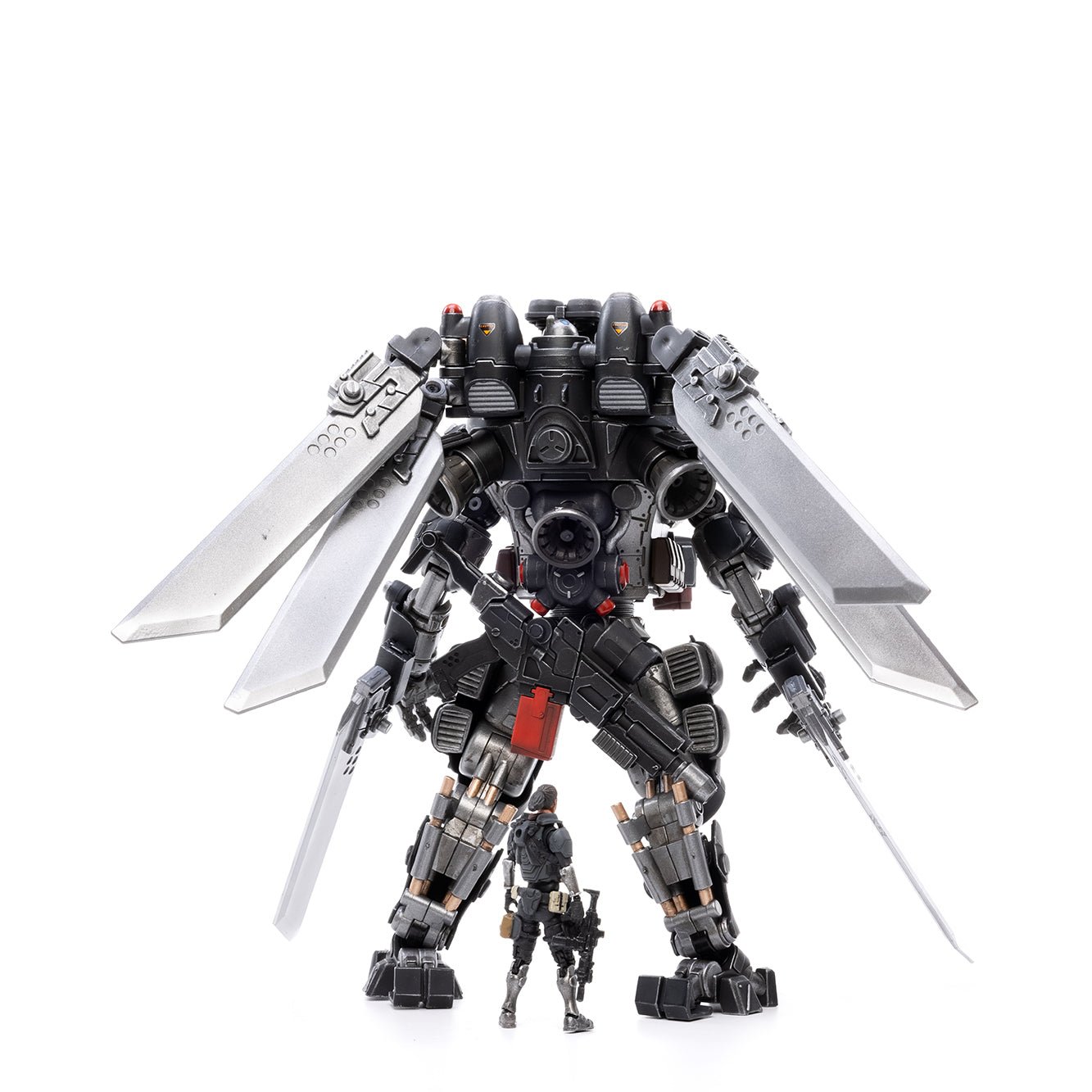 Iron Wrecker 05 Orbital Combat Mecha - Night Attack Type | High-Tech Sci-Fi Action Figure | Perfect for Collectors & Battle Scenes