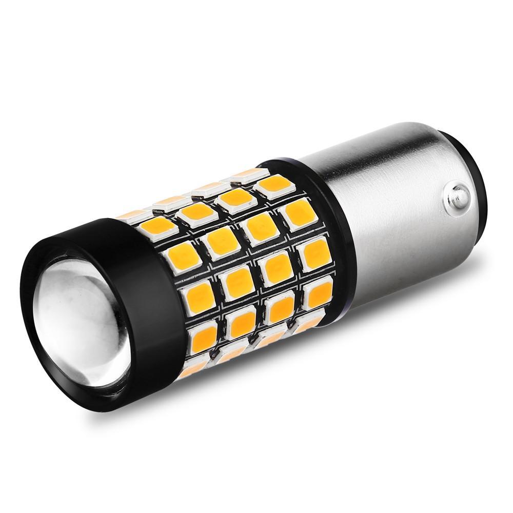 1157 7528 LED Bulbs - Super Bright Red/White Replacement for Signal, Brake, Stop & Reverse Lights - Perfect for Cars, Trucks, SUVs & Motorcycles