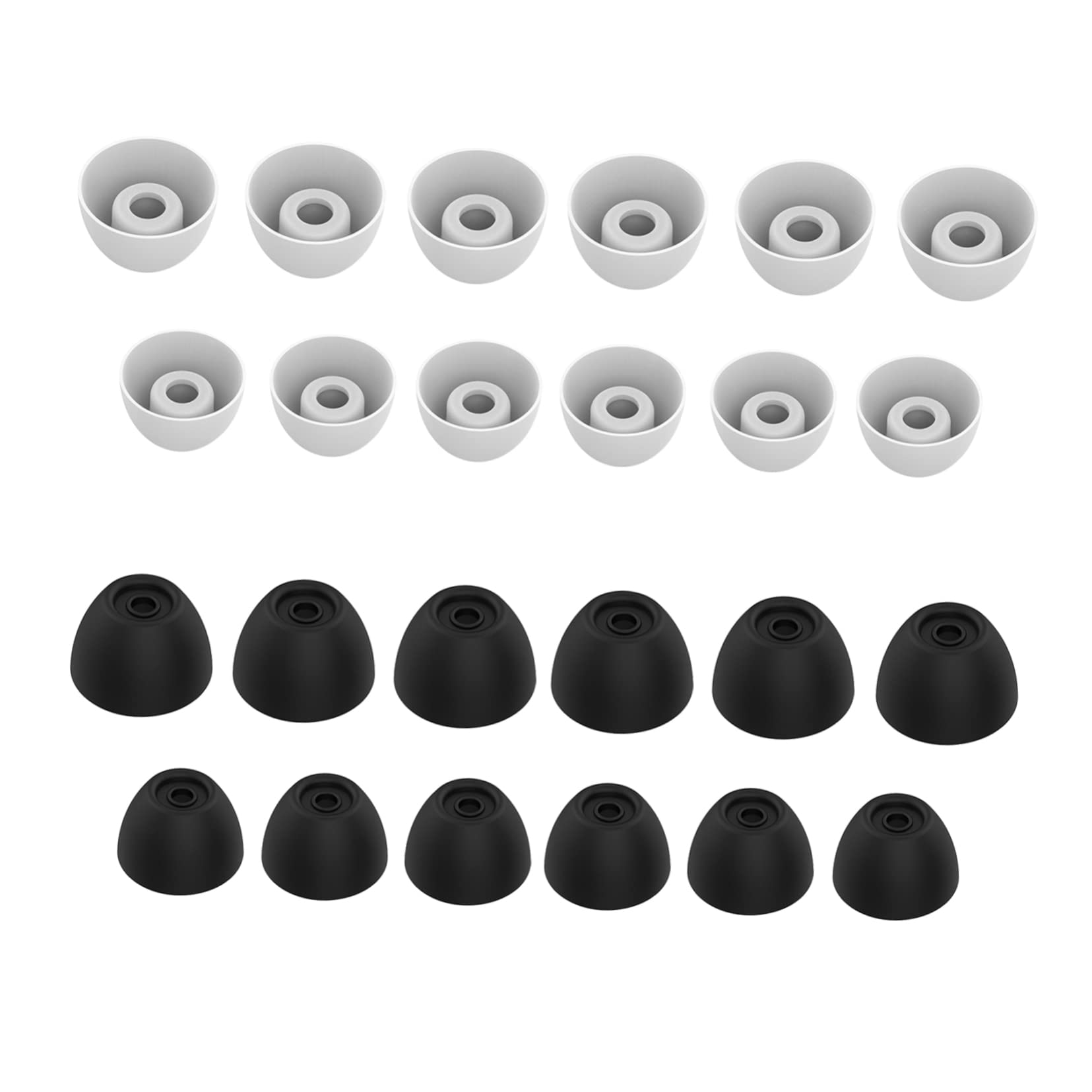Gatuida 4 Pairs Silicone Earphone Covers - Soft Earbud Tips Replacement for Noise Isolation & Comfort - Perfect for Sleeping, Workouts, Travel & Daily Use