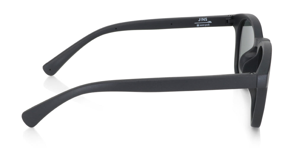 JINS x Snow Peak Rubber Sunglasses 018 - Lightweight Polarized Outdoor Sunglasses for Hiking, Fishing & Beach Activities