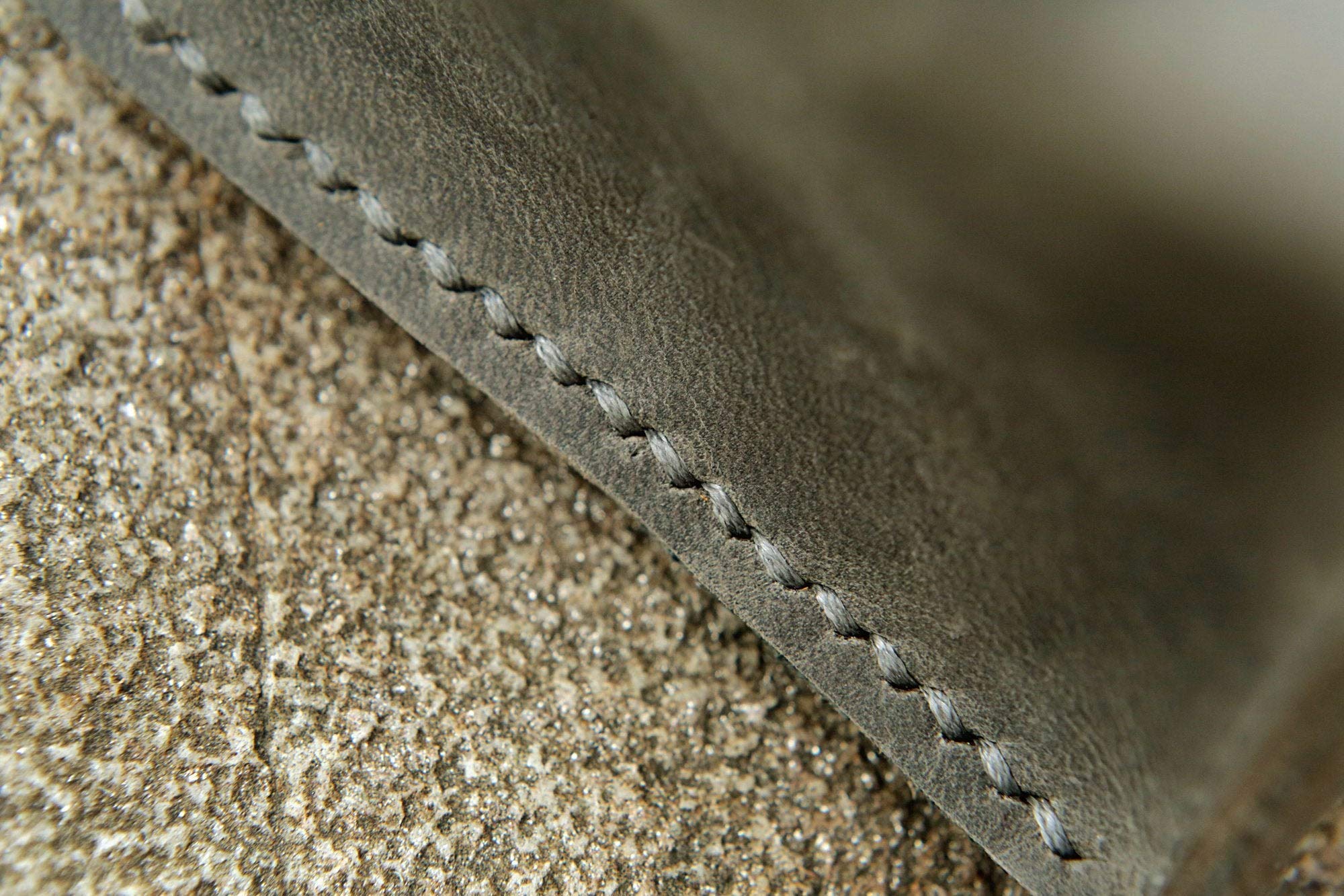 Handmade Gray Distressed Leather MacBook Charger Case Bag - Premium Laptop Cord Organizer for MacBook Pro/Air - Perfect for Travel, Office & Home Use