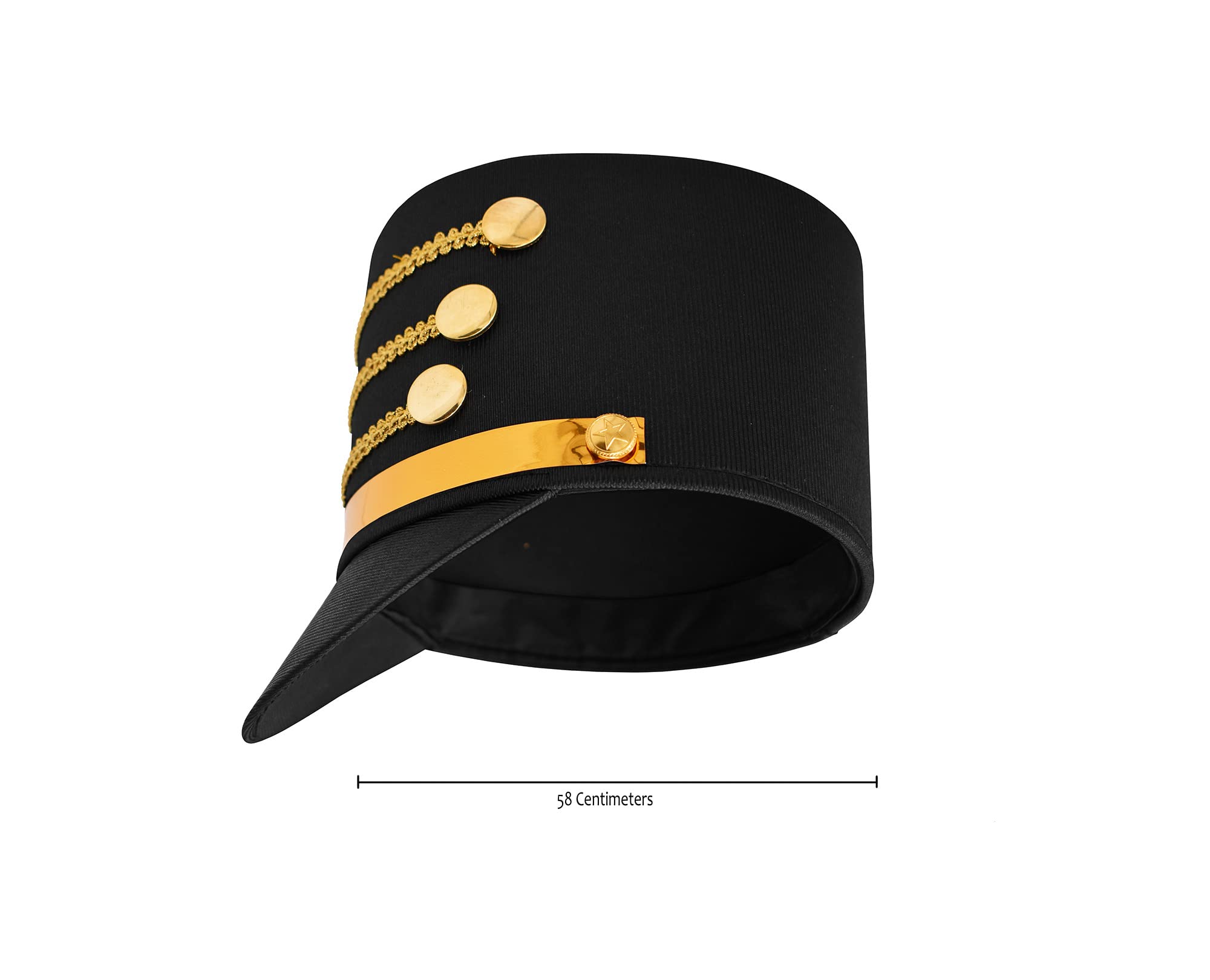 Nutcracker Hat - Adult Toy Soldier Costume for Cosplay & Marching Band