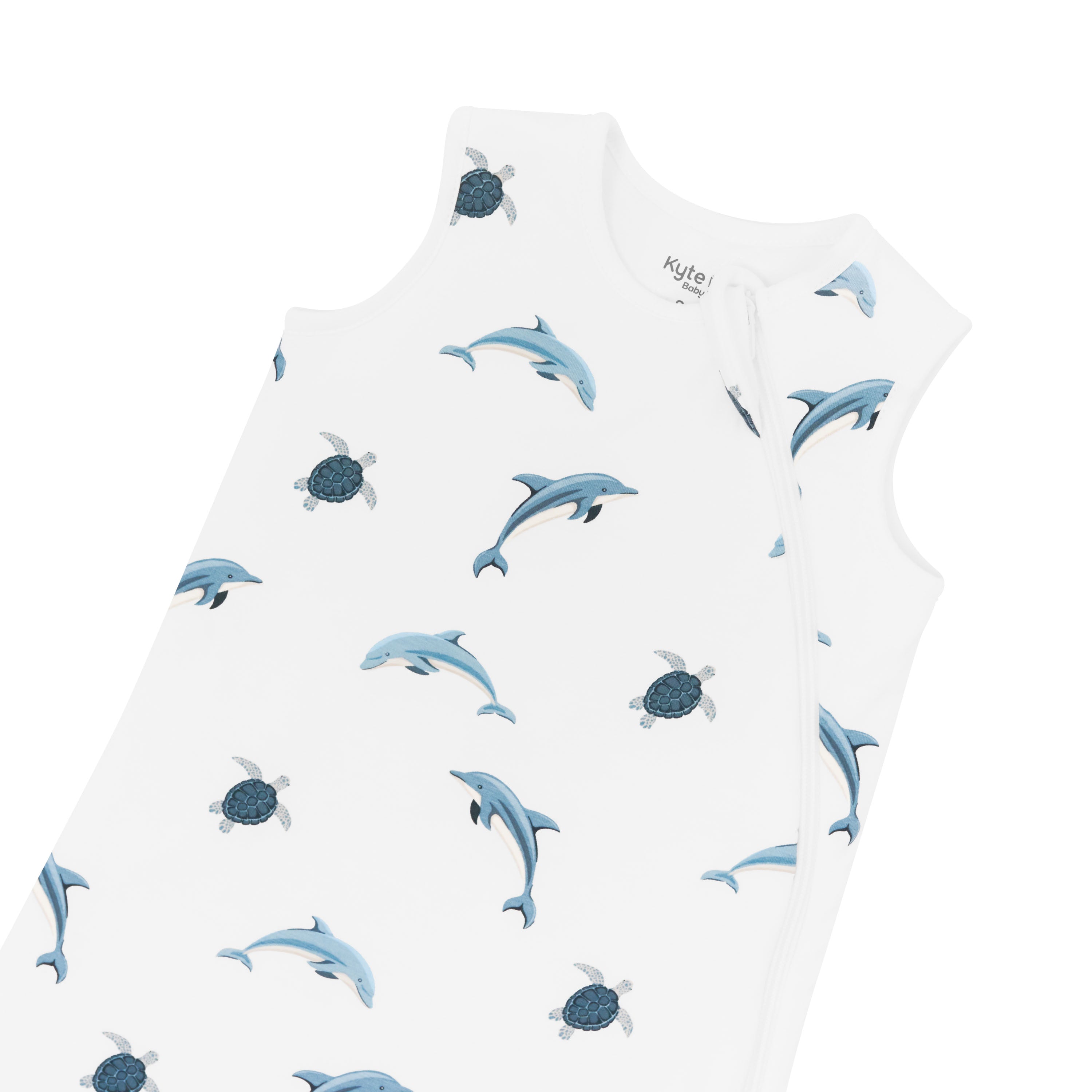 Dolphin Print Sleep Bag 1.0 - Ultra Soft Baby Sleeping Sack for Newborns & Infants - Perfect for Nursery, Daycare & Travel