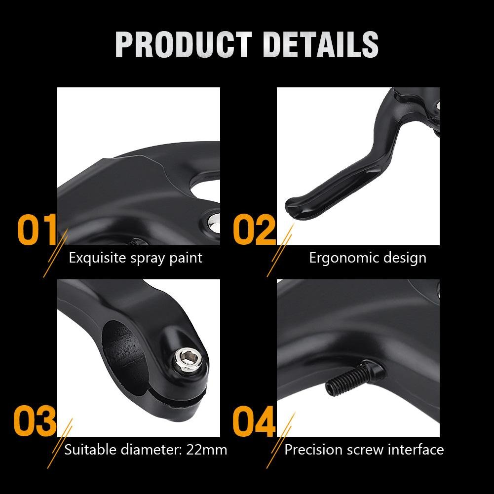 VGEBY1 Bike Brake Lever - Ultralight Aluminum Alloy Brake Handle Set for Mountain Bikes | Durable & Responsive Cycling Brakes for Trail Riding & Commuting