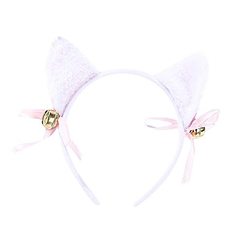 Women's Fashion Headbands - Cat Ear Cosplay Headband with Bell for Parties, Halloween, and Gifts | Stylish Hair Accessories for Women & Girls