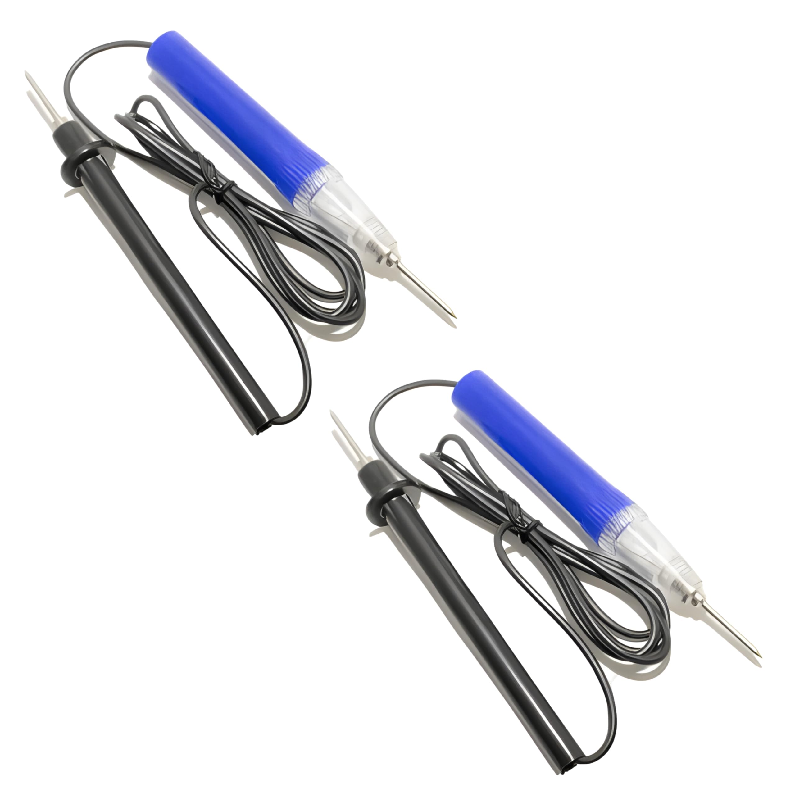 Vtronix 2-Pack Analog Continuity Tester for Cables, Cords & Wires - 4000 Counts Digital Multimeter (Blue) - Perfect for Electricians, DIY Home Repairs & Automotive Wiring Testing
