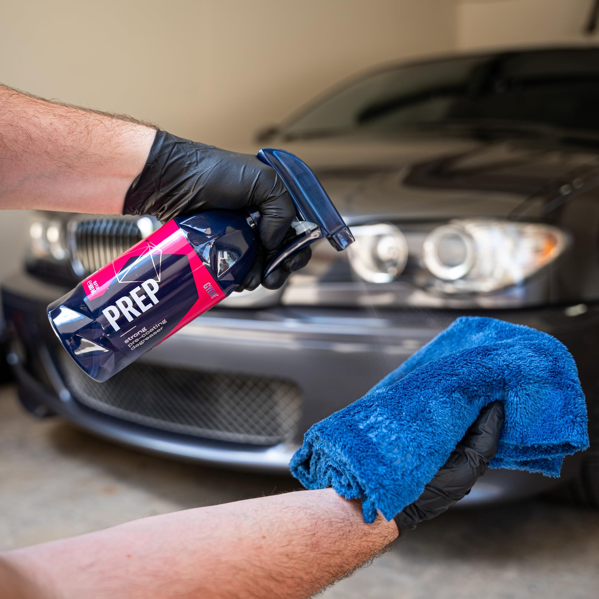 GYEON Prep Redefined 1000ml - Ceramic Coating Prep Spray for Cars | Pre-Coating Detailing Spray for Professional Ceramic Coating Application | Perfect for Detailing, Car Shows & Long-Term Paint Protection