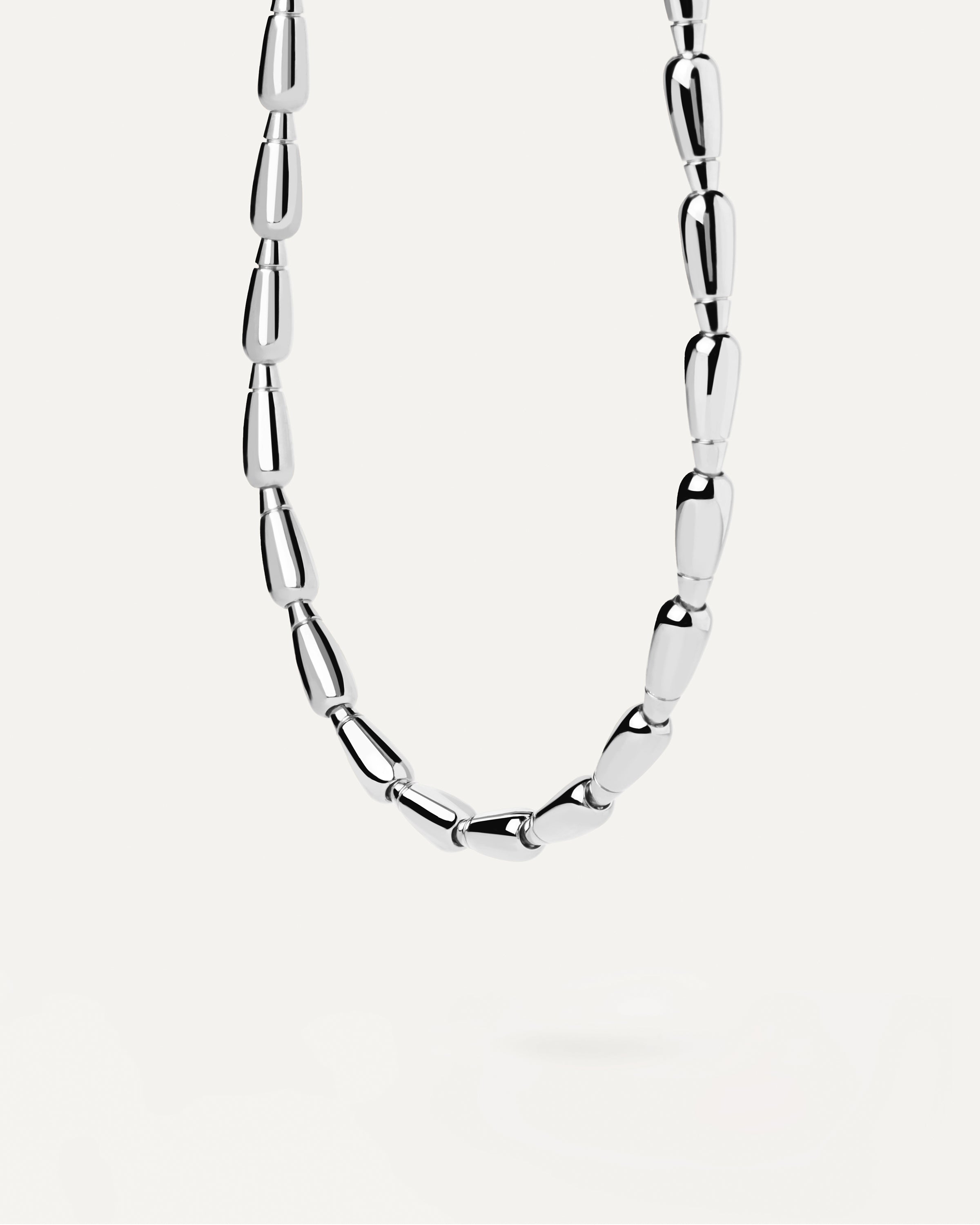Elegant Gigi Silver Necklace for Women - Sterling Silver Pendant Jewelry Gift for Her - Perfect for Parties, Weddings & Everyday Wear