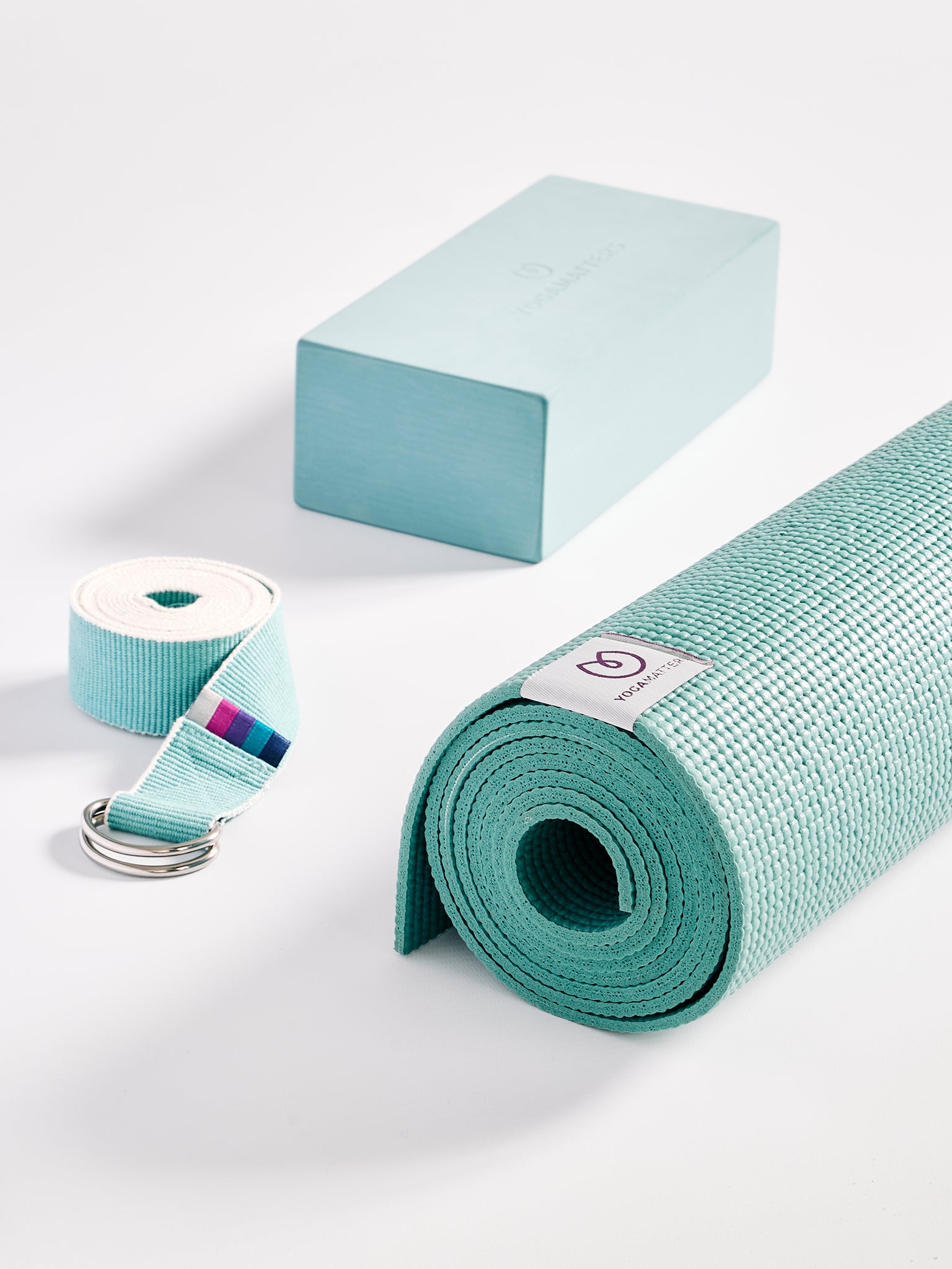 Yogamatters Non-Slip Sticky Yoga Mat - Box of 12 for Hot Yoga, Pilates & Home Workouts | Perfect for Studios & Gyms