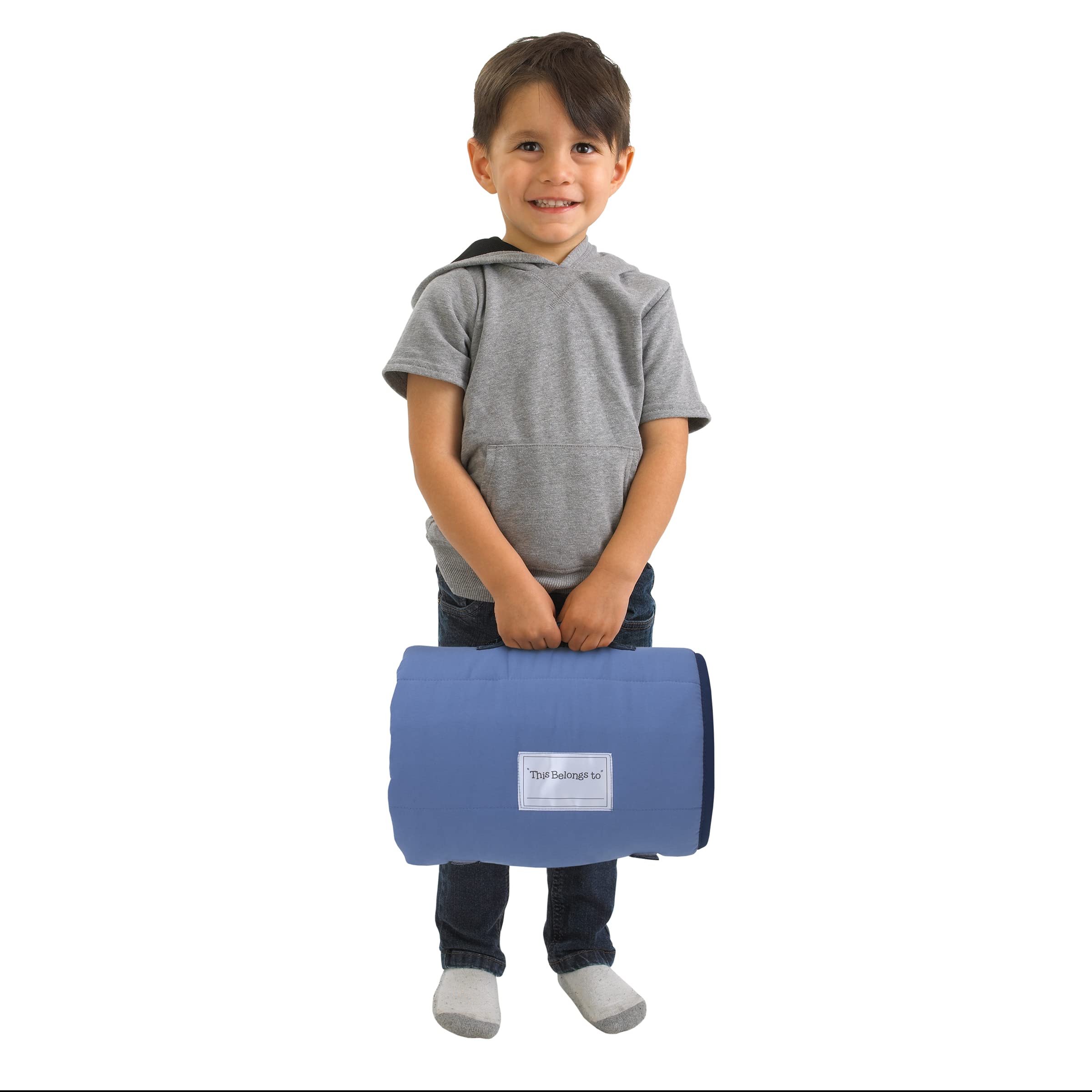 NOJO Toddler Nap Mat - Soft & Comfortable Portable Sleeping Mat for Daycare, Preschool & Travel - Machine Washable & Lightweight for Kids Ages 2-5