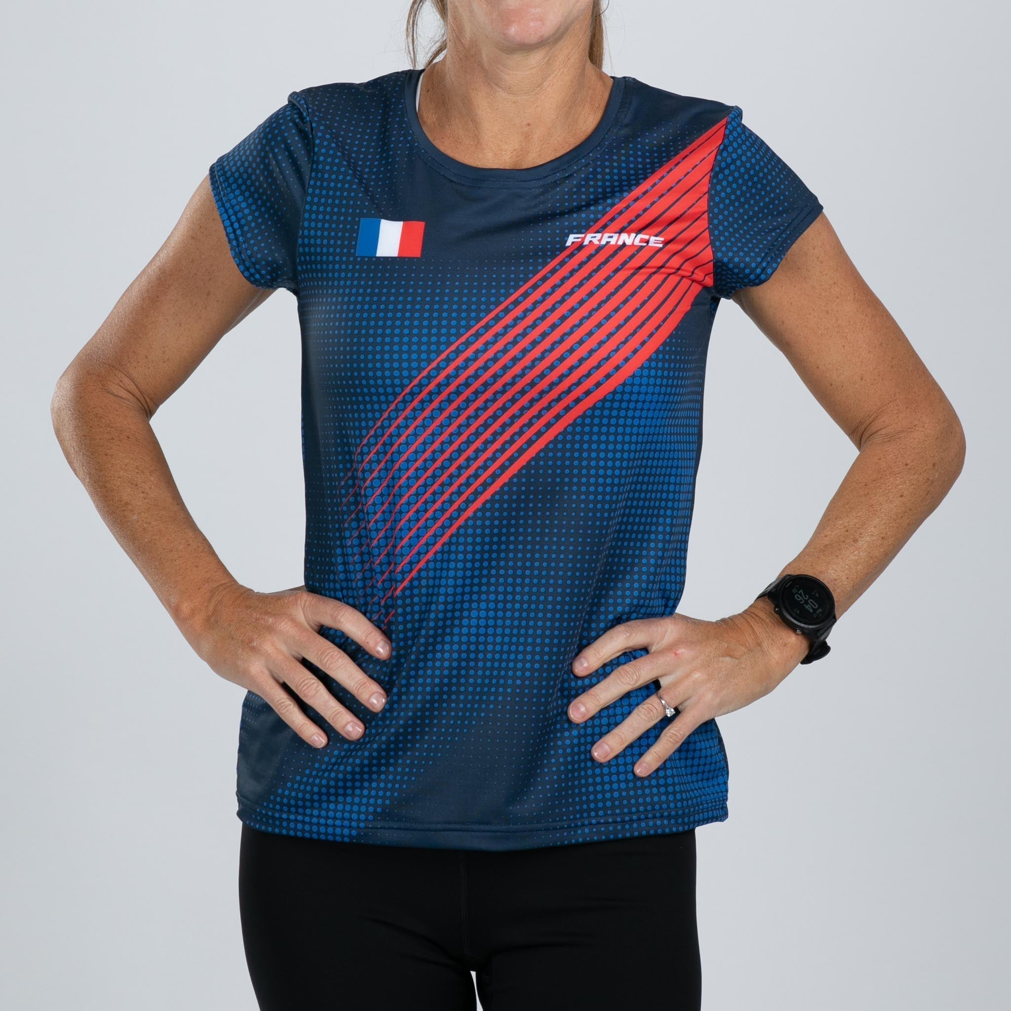 Women's Limited Edition Running T-Shirt - Breathable & Lightweight Workout Top for Women | Perfect for Gym, Jogging & Outdoor Activities in France