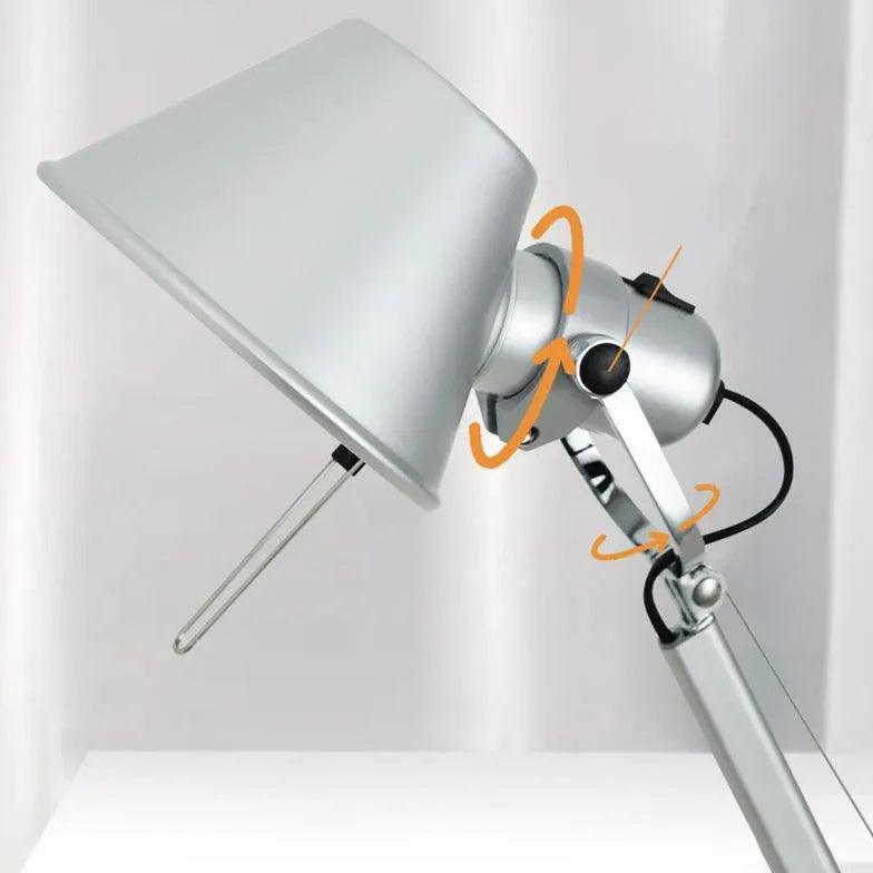 Silver Wall Light Plug in - Modern Plug-in Sconce for Bedroom, Living Room & Hallway Lighting - Energy Efficient LED Wall Lamp