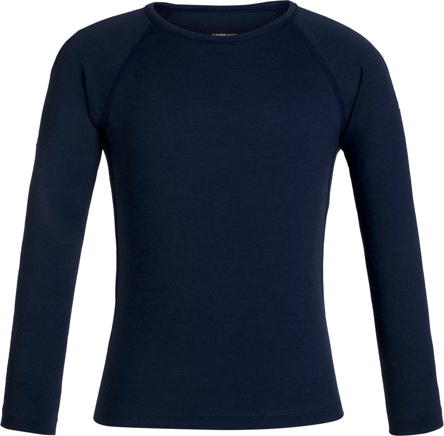 200 Oasis Long Sleeve Crewneck Kids T-Shirt - Soft Cotton Comfort Wear for Boys & Girls - Perfect for School, Playdates and Family Outings