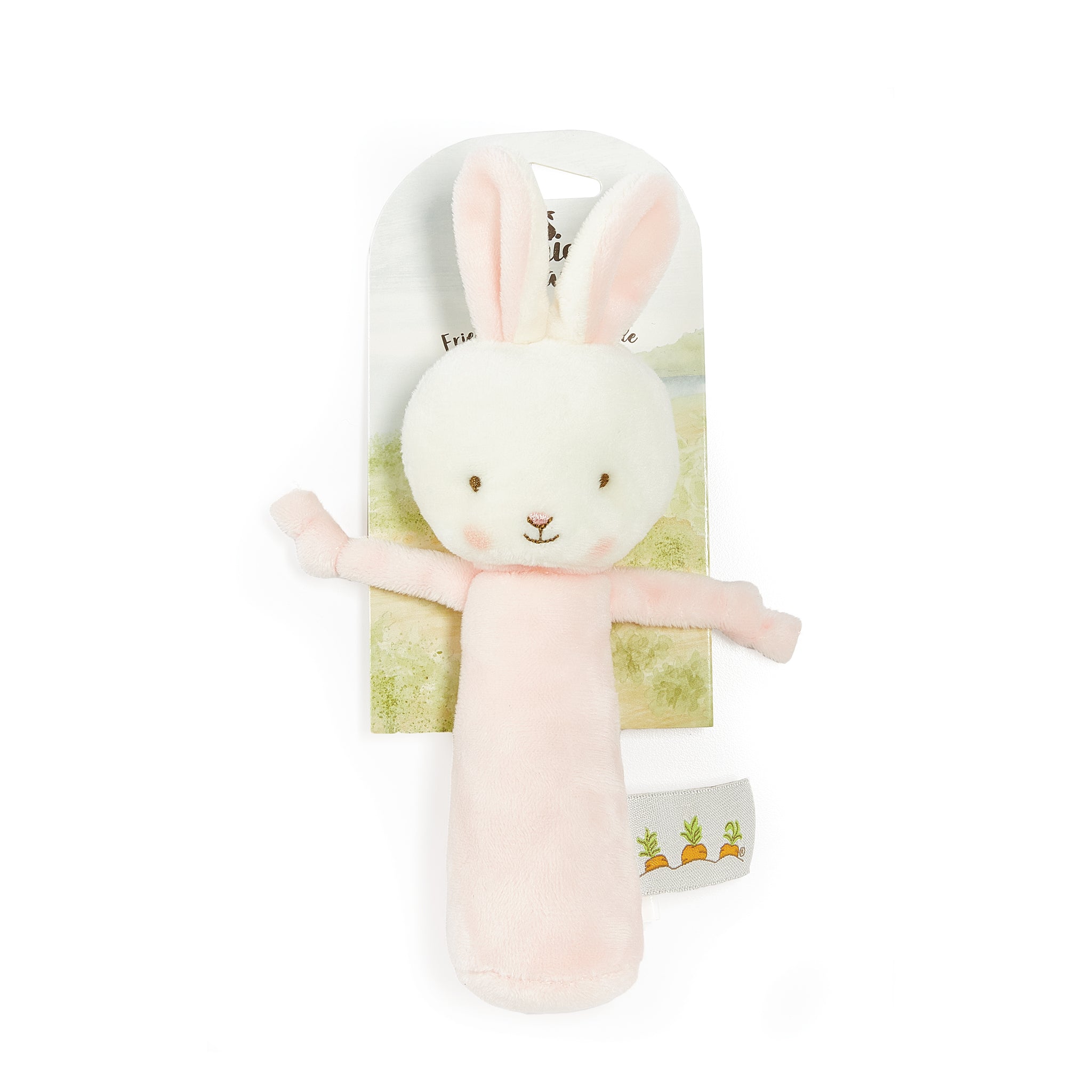 Pink Bunny Chime - Cute and Friendly Wind Chime for Garden, Patio, or Nursery Decor - Perfect Gift for Baby Showers and Easter Celebrations