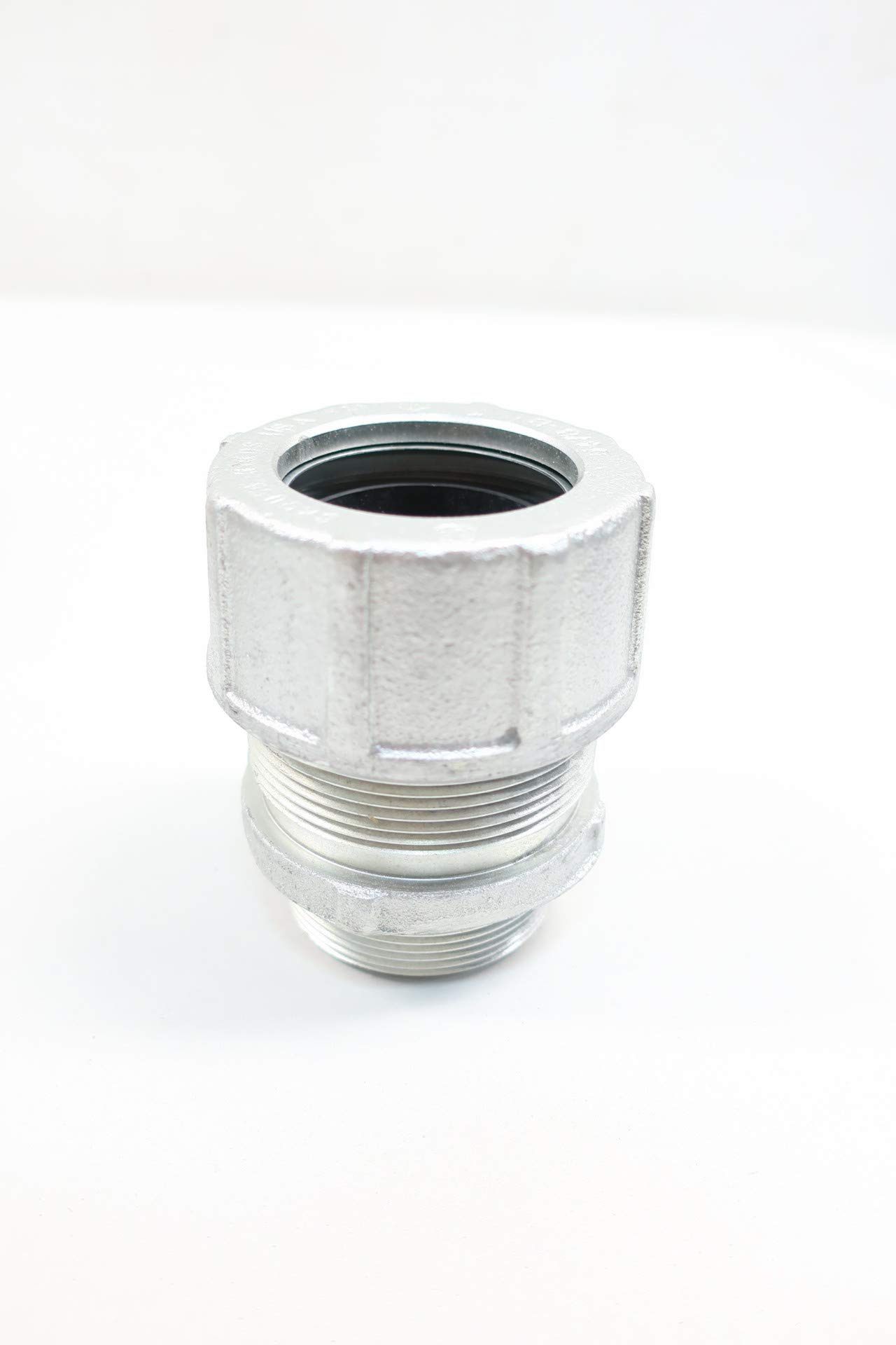 EATON CGB6915 CROUSE-HINDS 2IN Straight Body MNPT Cord Cable Fitting - 2 Pack - for Electrical Wiring, Conduit Connections & Industrial Applications