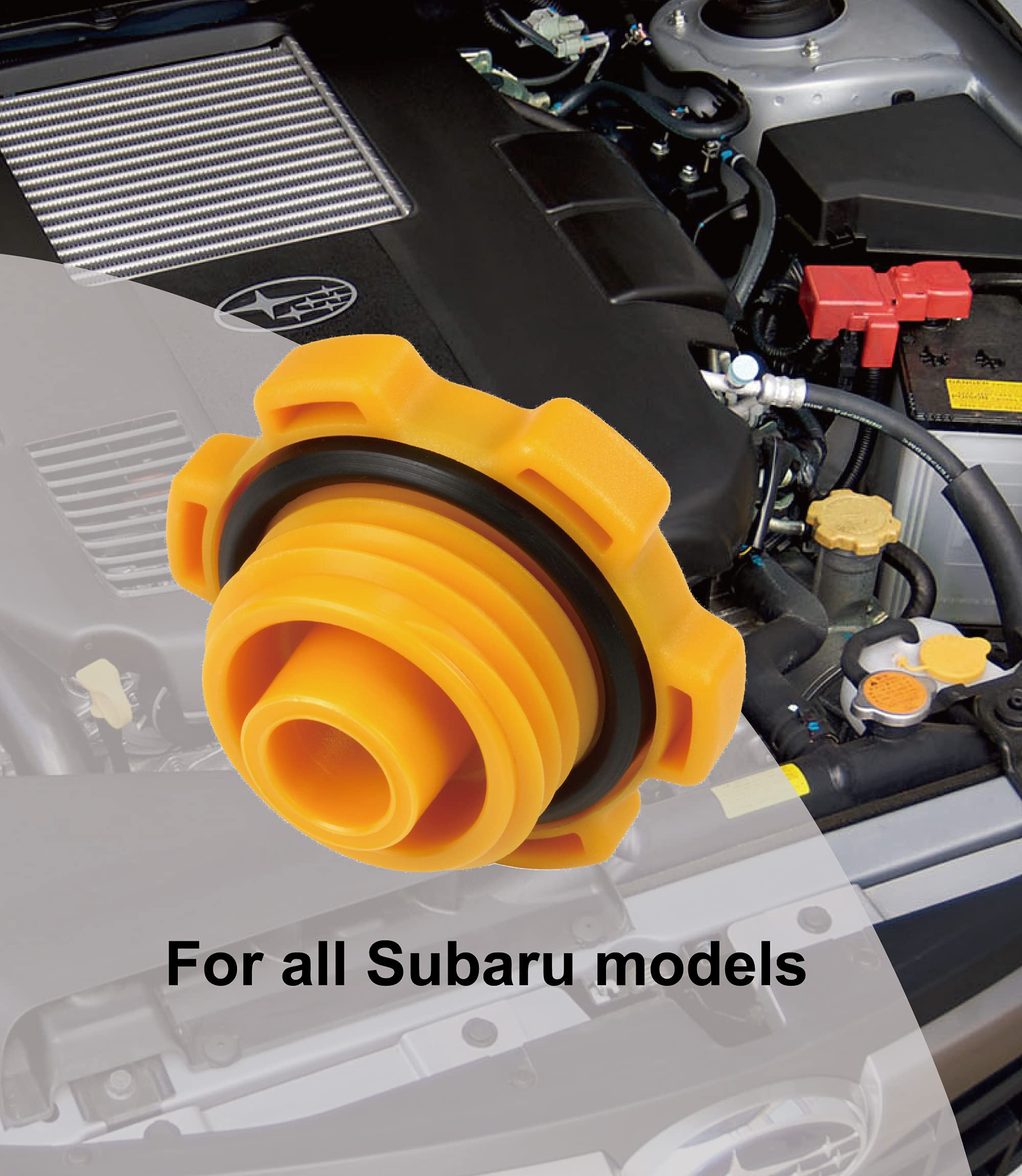 No-Spill Oil Funnel for Subaru Vehicles - Leak-Proof Engine Oil Filler Spout for Subaru Outback, Forester, Impreza - Perfect for DIY Oil Changes & Garage Maintenance
