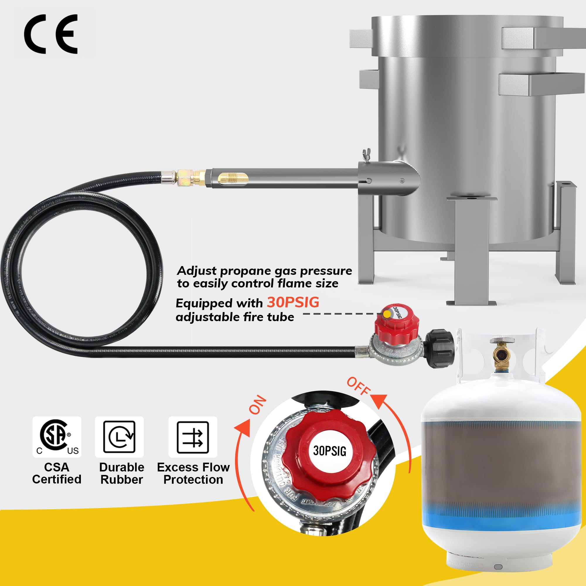 Nelyrho Propane Smelting Furnace Kit – 4kg Crucible, Support Stand & Tongs – Stainless Steel Foundry for Melting Aluminum, Gold, Silver, Copper – Perfect for DIY Jewelry Making, Metal Casting & Home Foundry Projects