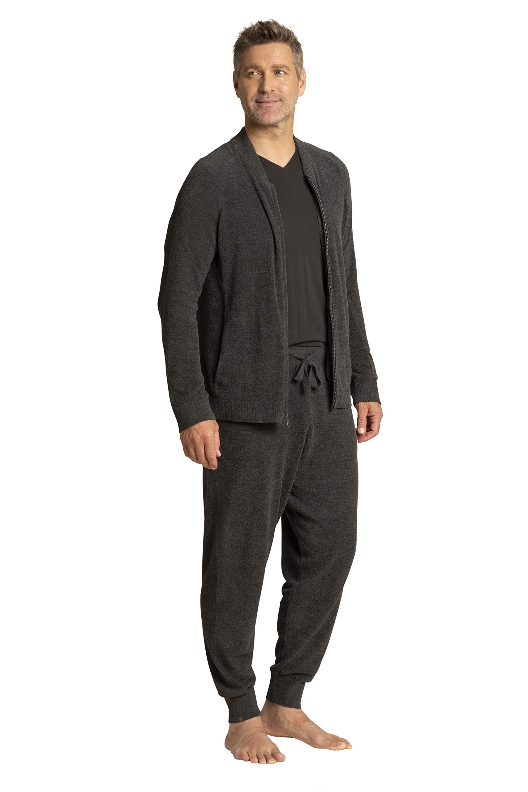 Barefoot Dreams CozyChic Ultra Lite Men's Jogger Pants - Soft Lounge & Gym Sweatpants for Men - Perfect for Home Relaxation, Workout & Travel