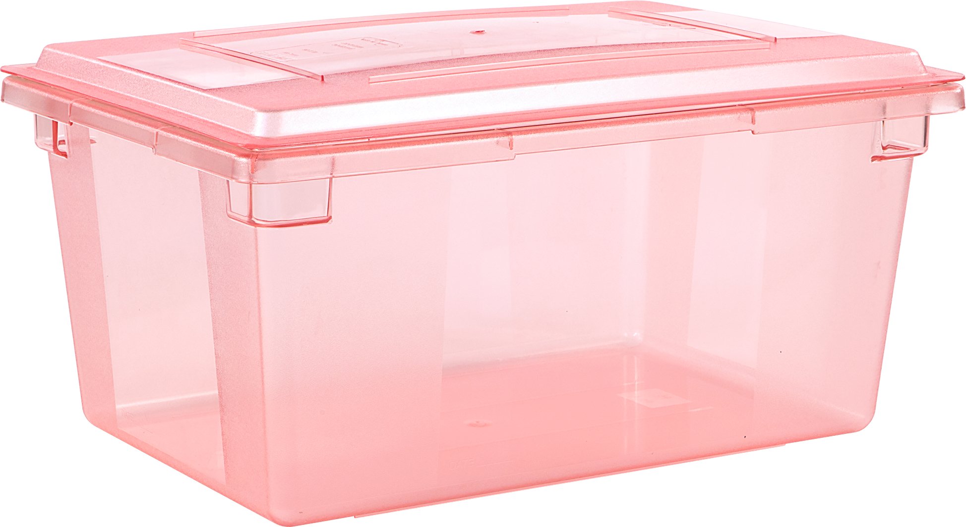 Carlisle 16.6 Gallon Red Food Storage Containers (3-Pack) - 26
