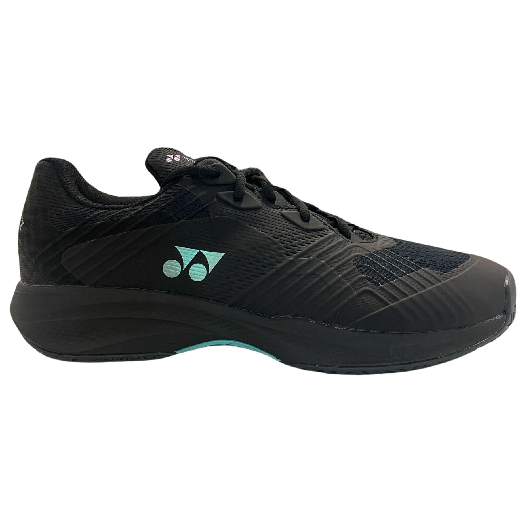 Yonex Sonicage Wide All Court Power Cushion Men's Tennis Shoes - Black | Lightweight & Durable for Competitive Play & Training | Perfect for Hard Court & Clay Court Matches