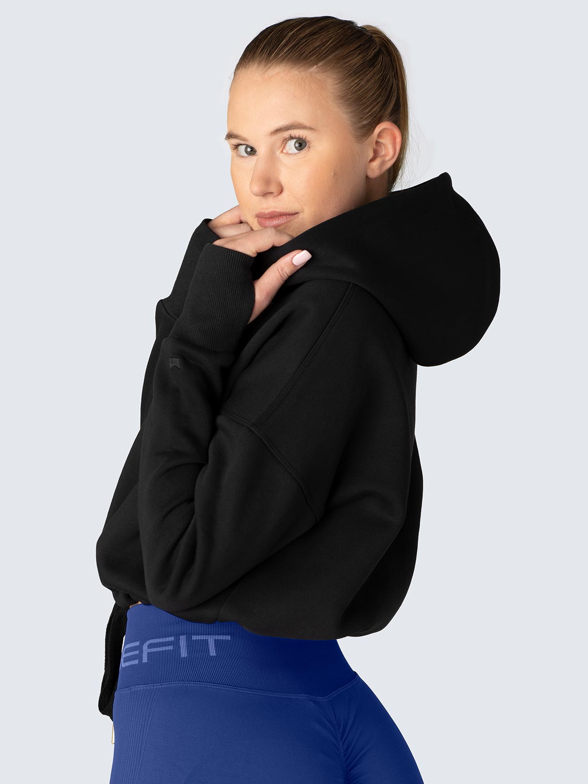 Premium Comfort Hoodie for Men & Women - Soft & Cozy Black Pullover Hooded Sweatshirt | Perfect for Casual Wear, Lounging & Outdoor Activities