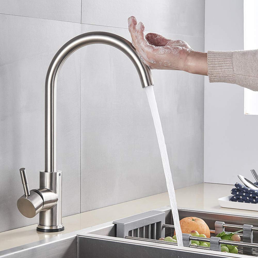Touch Sensor Kitchen Faucet with Sensitive Control - Smart Mixer Tap for Modern Kitchens | Perfect for Hands-Free Cooking, Dishwashing & Hygienic Food Prep