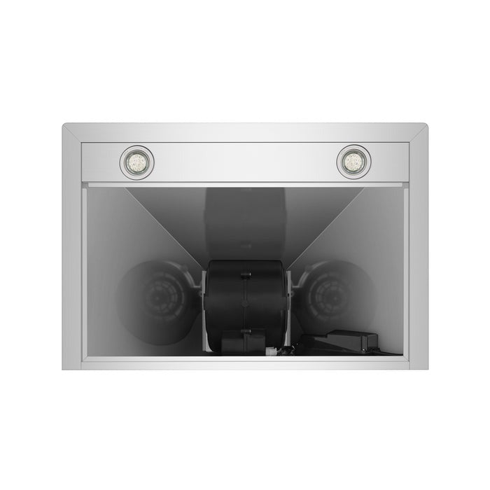 Empava 30 Inch Stainless Steel Wall Mount Range Hood - 30RH03 - Powerful Kitchen Ventilation for Cooking, Grilling & Baking