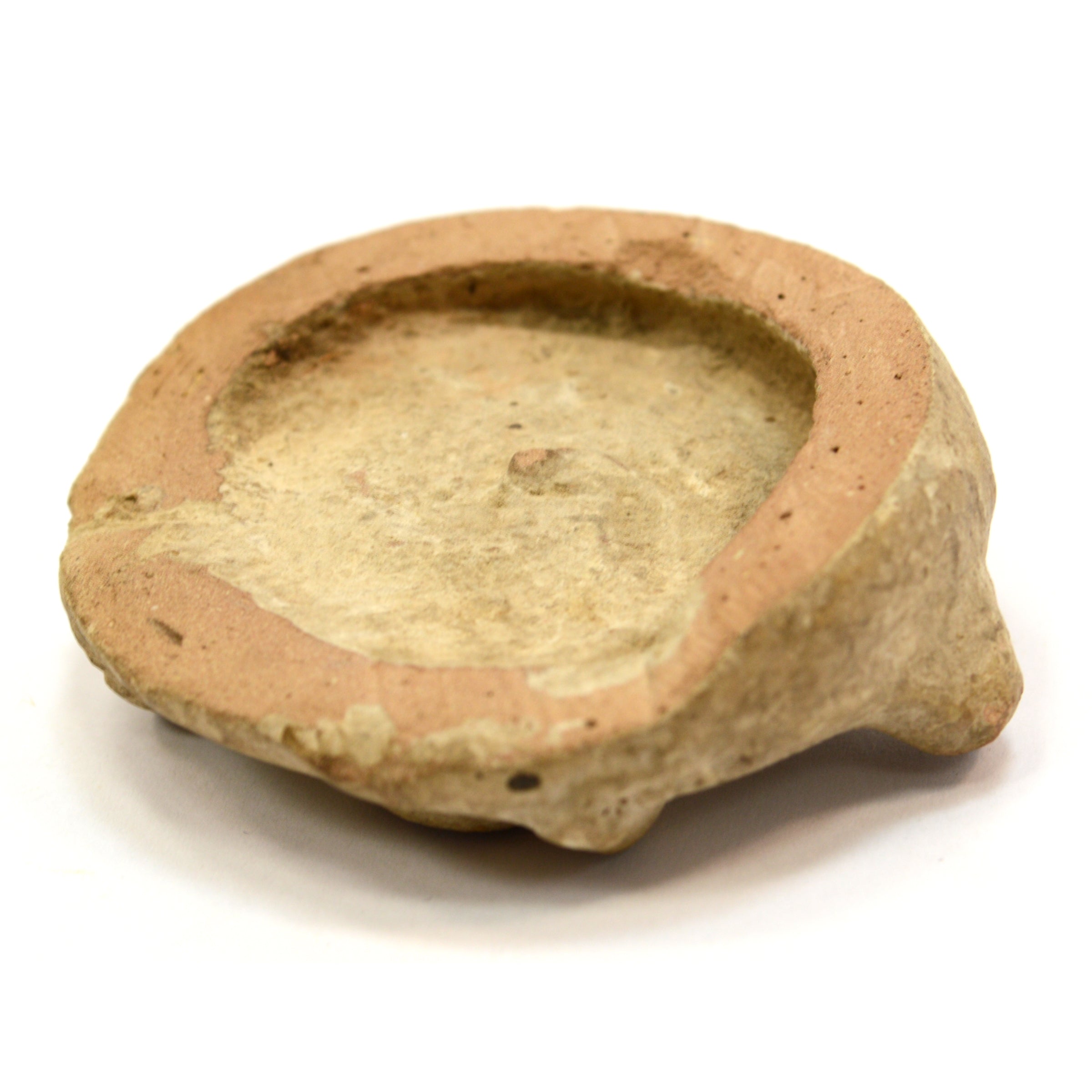 Ancient Pre-Columbian Indian Warrior Head Small Pottery Shard - Authentic Taino or Mayan Artifact for Collectors, Home Decor & Historical Display
