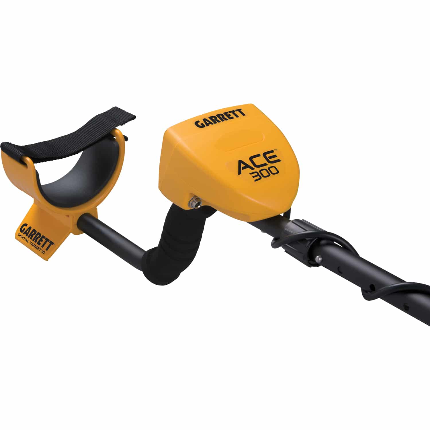 Garrett ACE 300 Metal Detector with 7 x 10 Waterproof Search Coil - Professional Gold & Treasure Hunting Equipment for Beach, Park & Outdoor Adventures (Open Box)